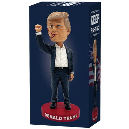 "Keep Fighting" Bobblehead