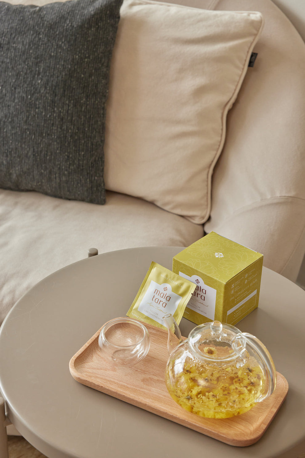 Yellow Chrysanthemum Whole Flower Tea Box – The Pan Handle