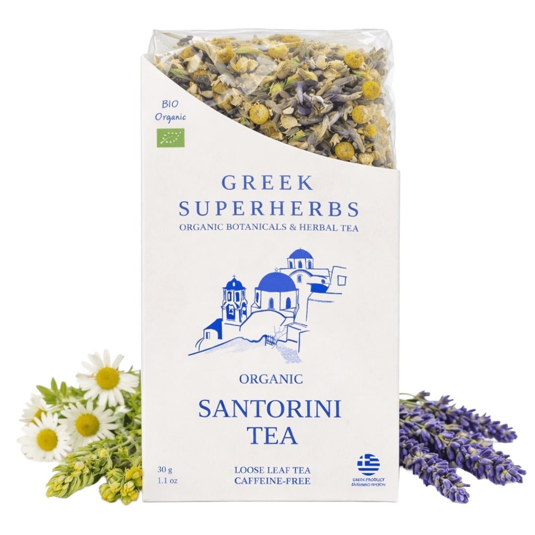 Santorini Tea – The Pan Handle